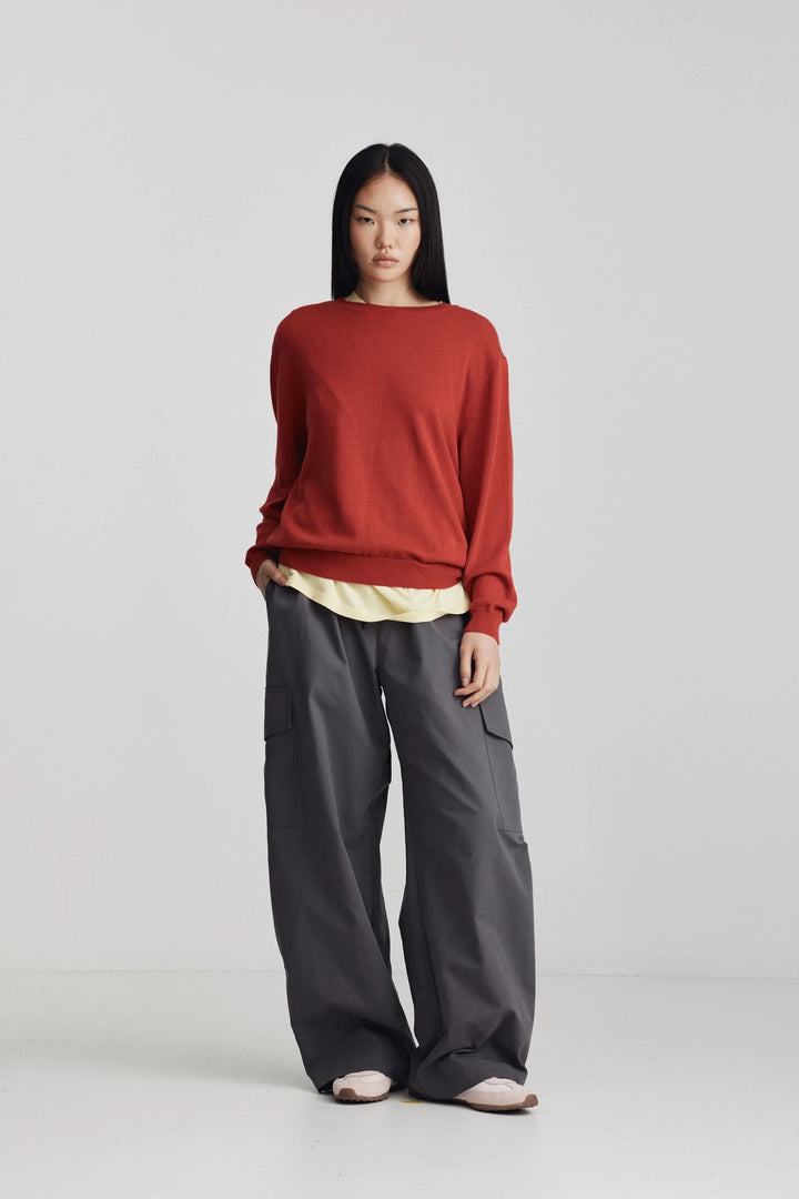 Fils Jumper | Berry Red