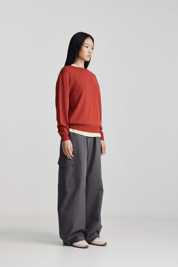 Fils Jumper | Berry Red