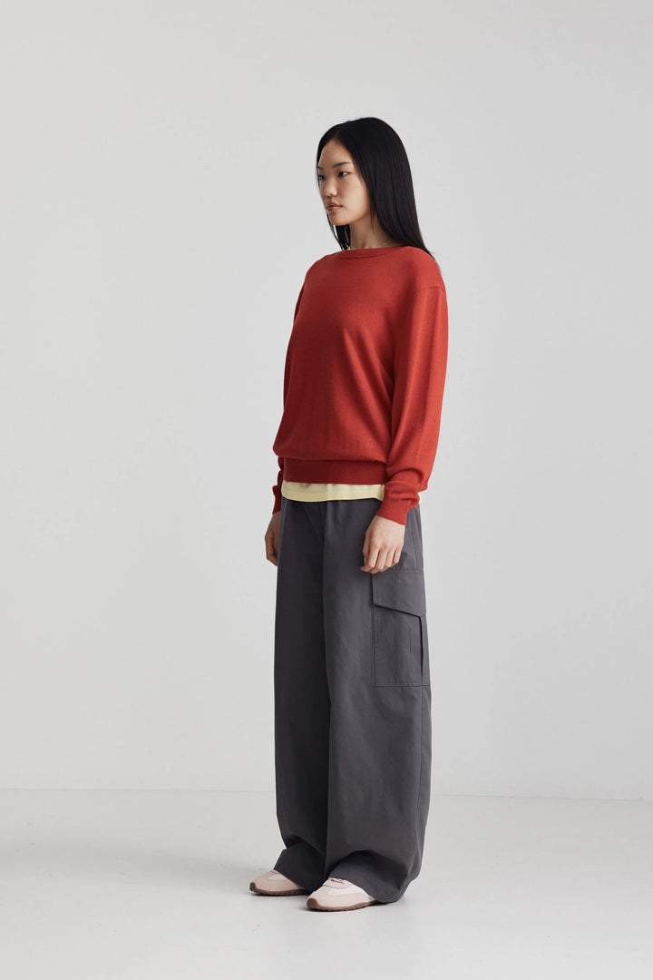 Fils Jumper | Berry Red