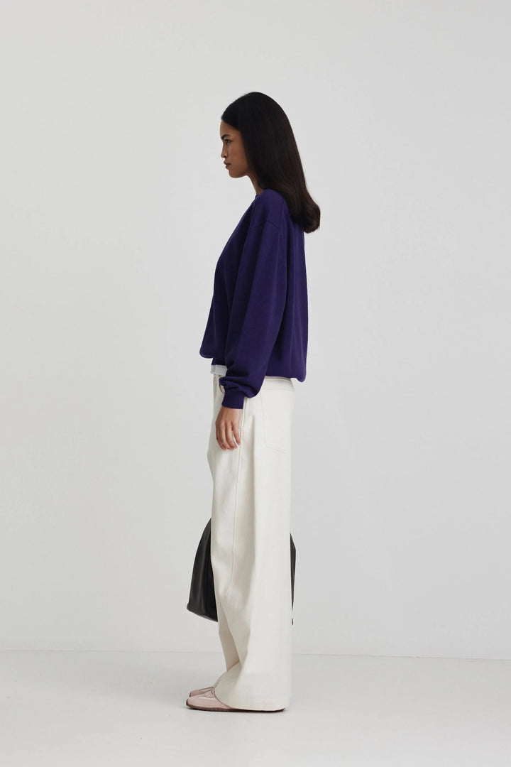Fils Jumper | Dark Purple