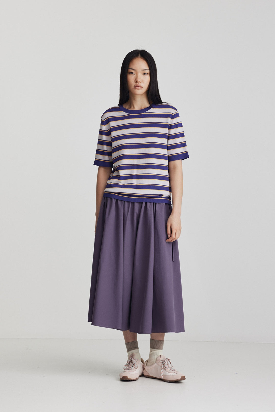 Micha Skirt | Black Grape