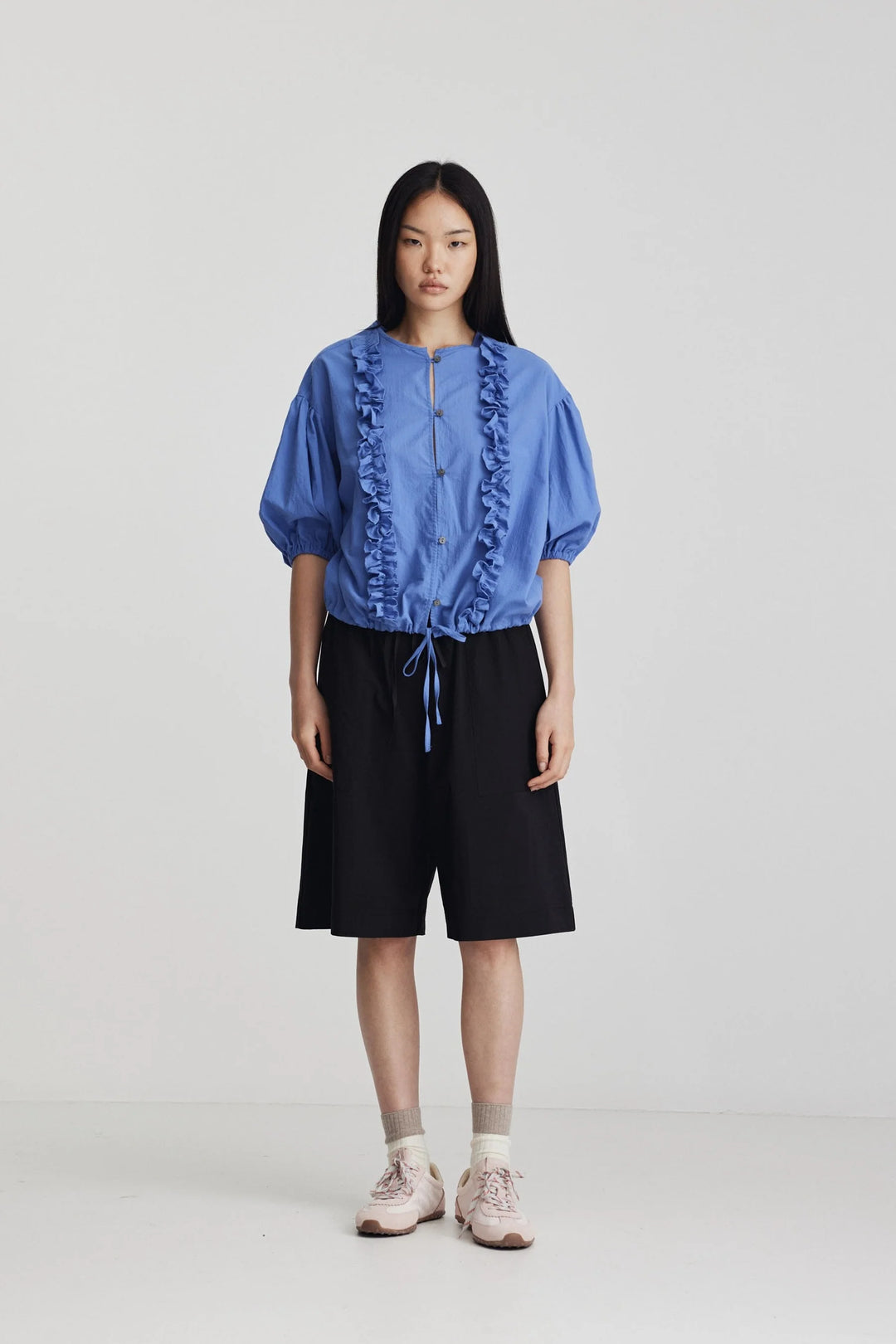 Freida Ruffle Top | Iris