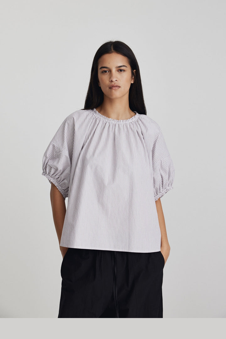 Tomas Top | Purple Stripe