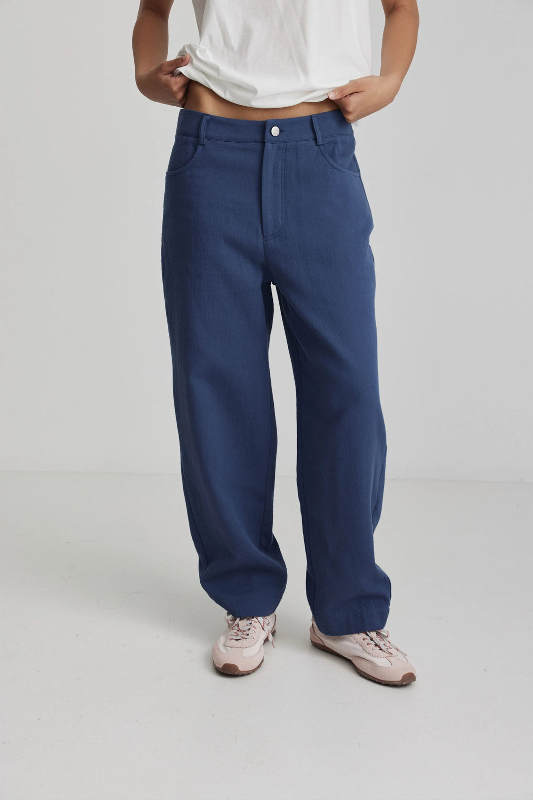 Tomio Pant | Washed Blue