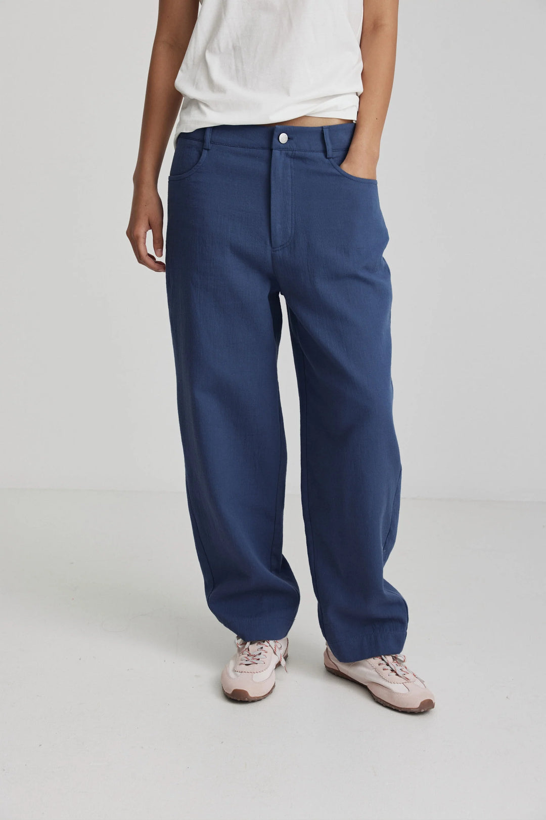 Tomio Pant | Washed Blue