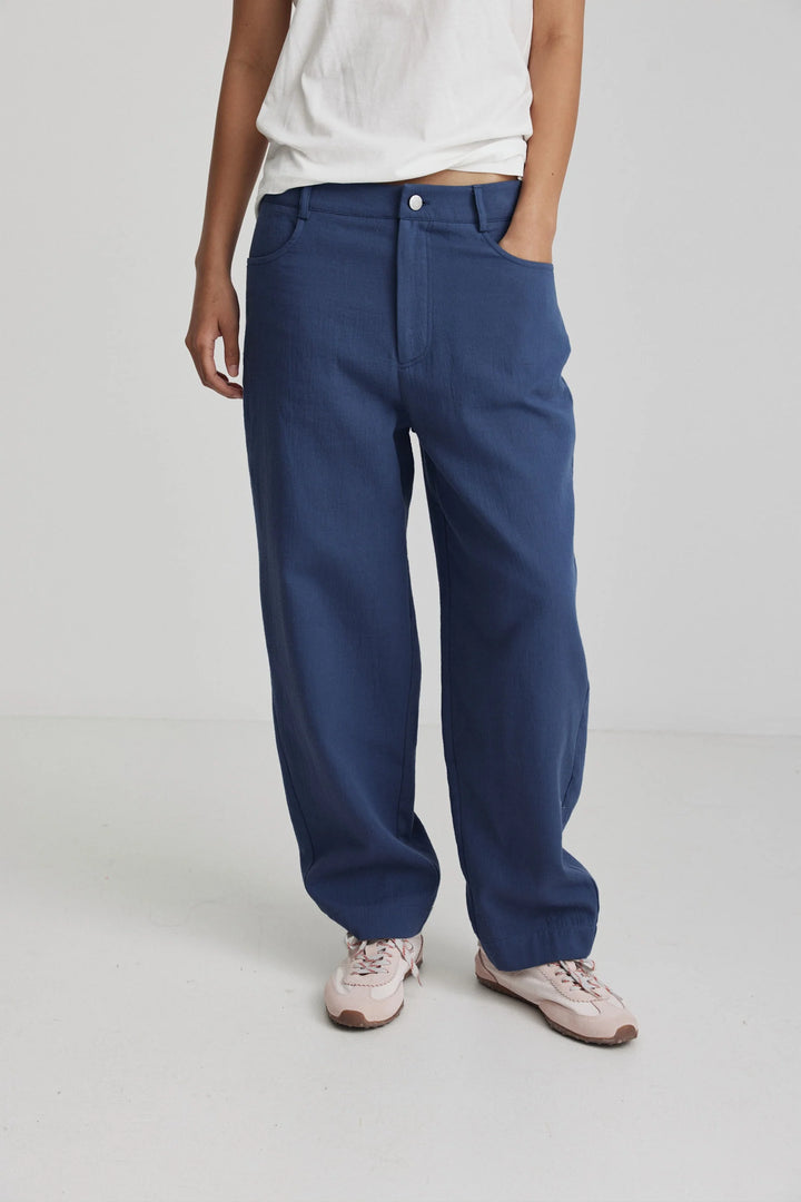 Tomio Pant | Washed Blue