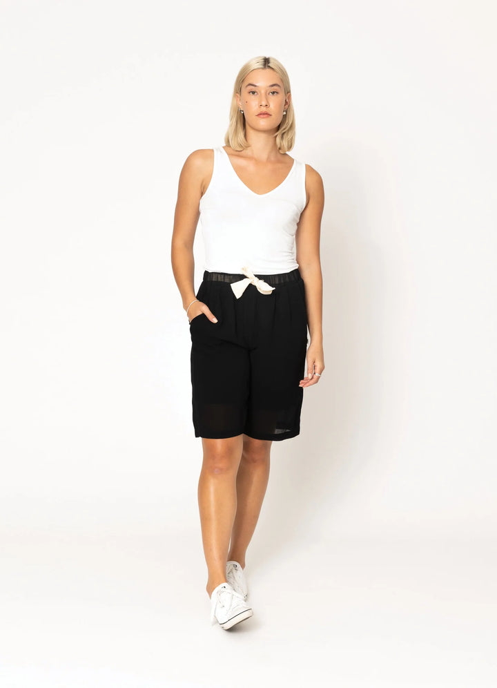 Ford Shorts SS25 \ Black Viscose