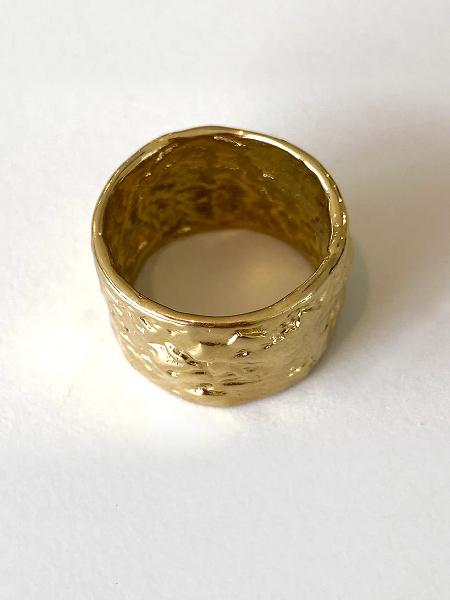 Scarf Ring | Gold