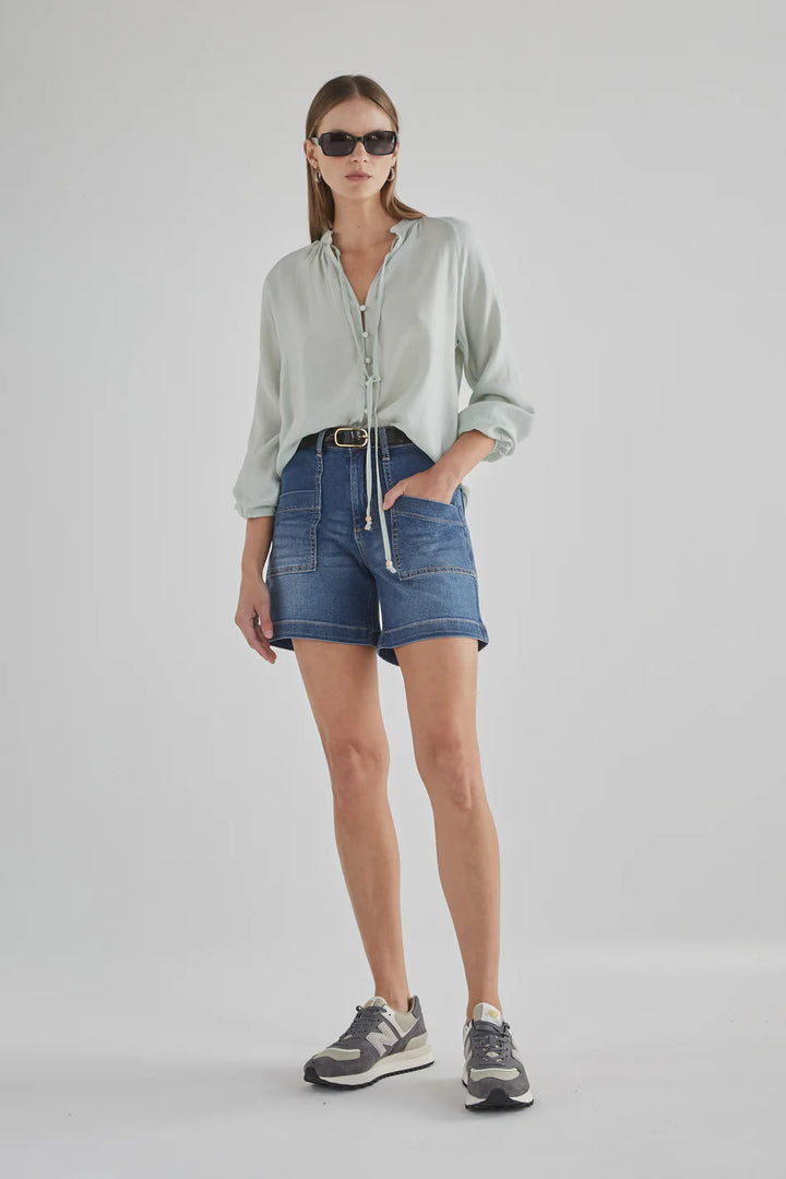 Zaplin Denim Shorts | Rodeo Blue