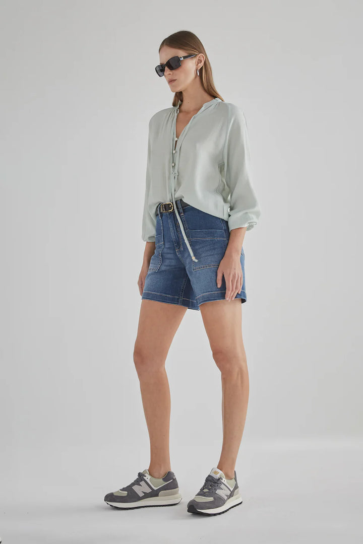 Zaplin Denim Shorts | Rodeo Blue