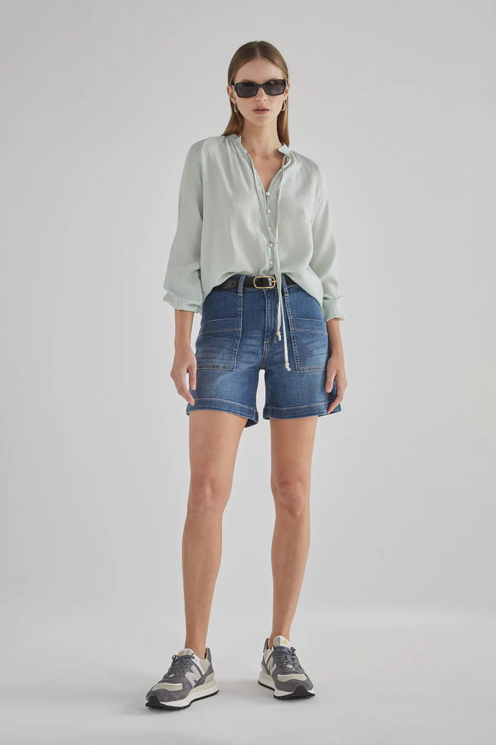 Zaplin Denim Shorts | Rodeo Blue