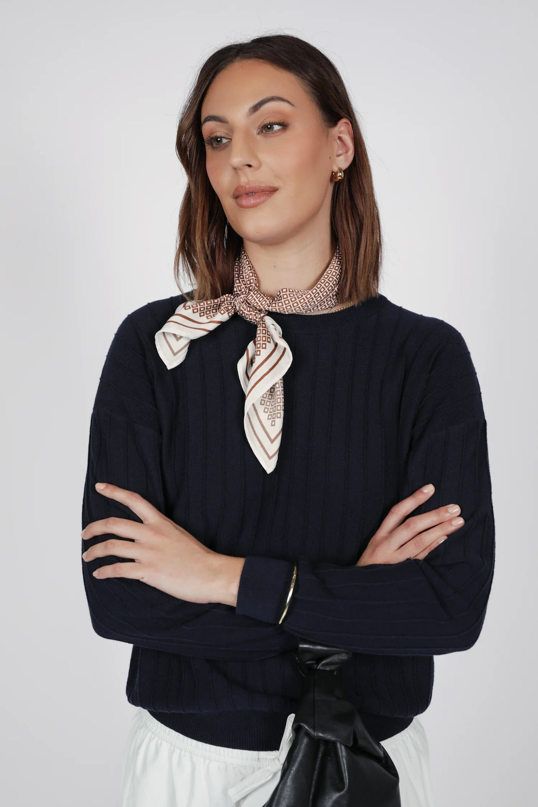Soleil Knit Sweater | Ink
