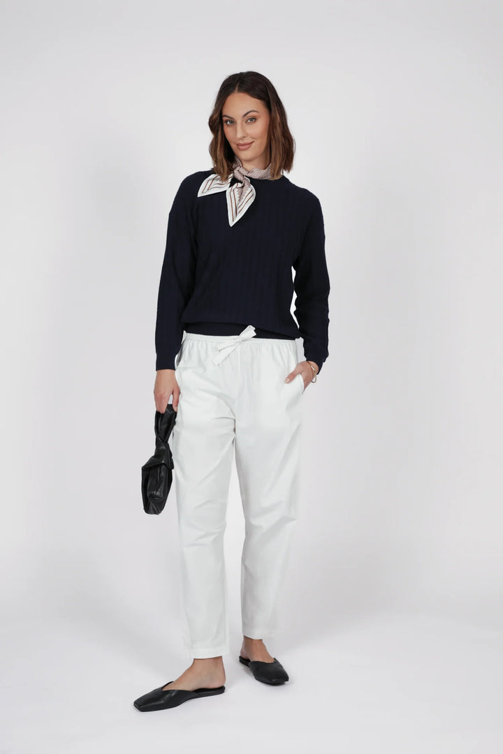 Soleil Knit Sweater | Ink