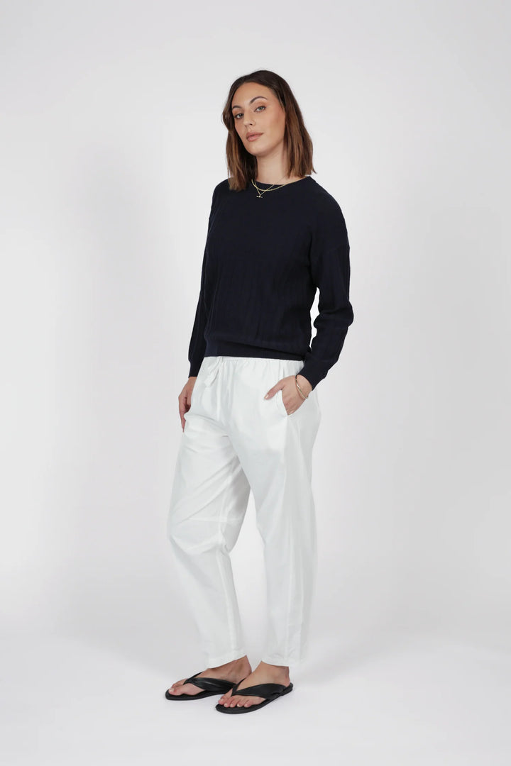Soleil Knit Sweater | Ink