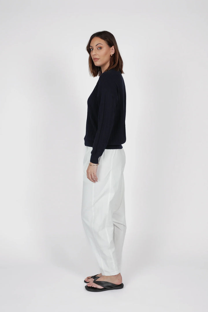 Soleil Knit Sweater | Ink