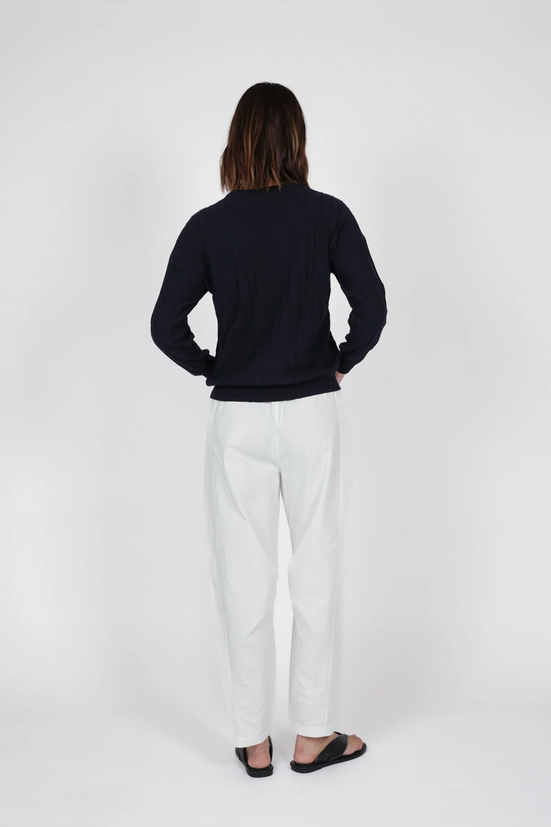 Soleil Knit Sweater | Ink