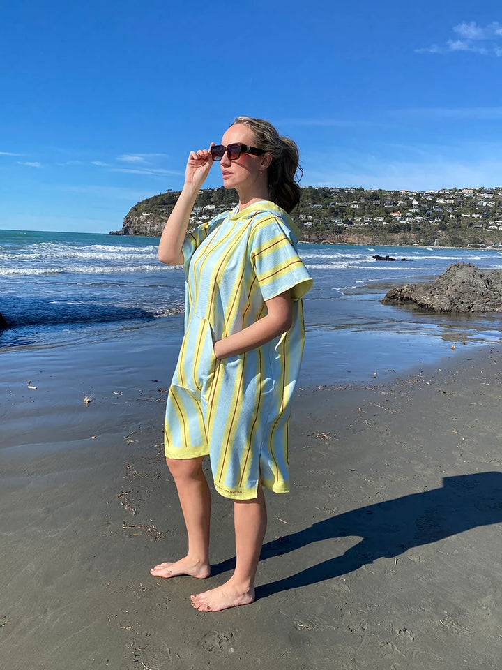 Hooded Towel | Sorrento Pale Blue