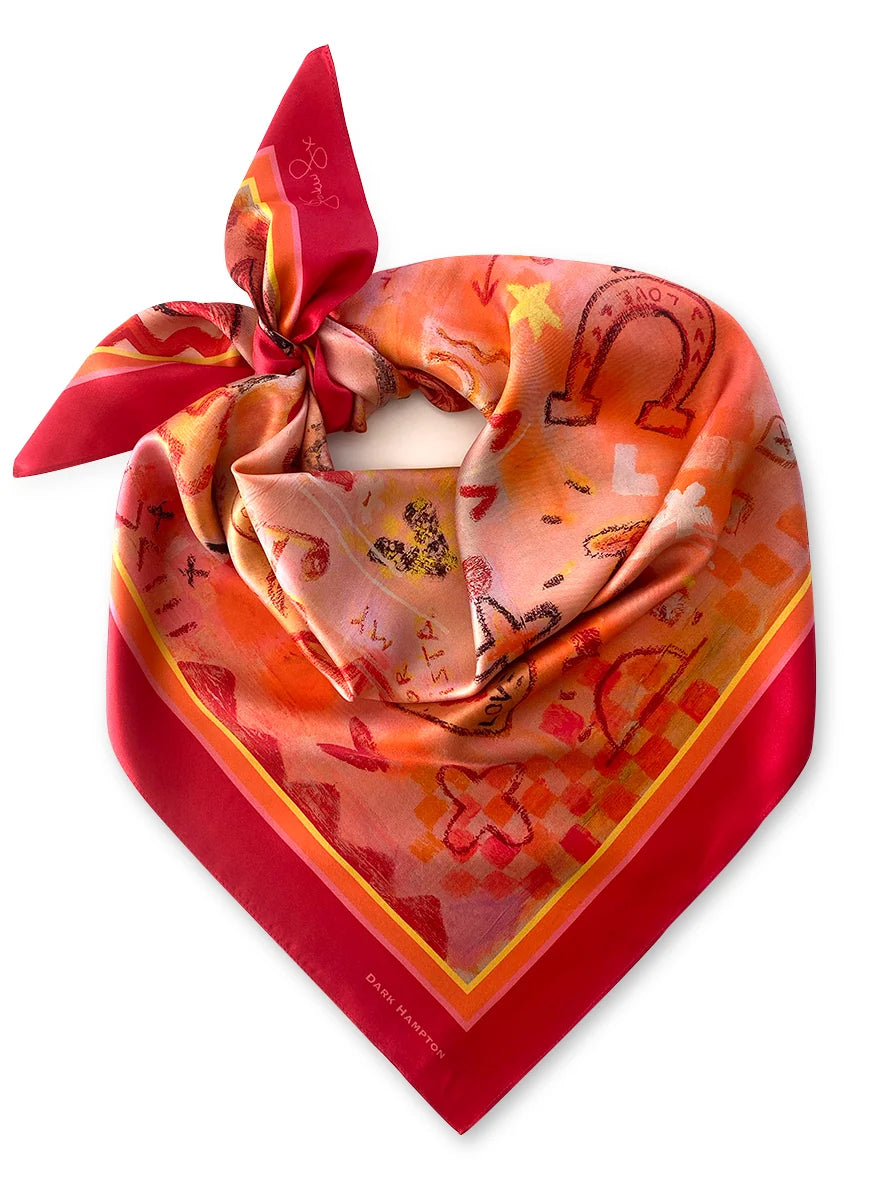 Jackie Green Sweet As Silk Scarf