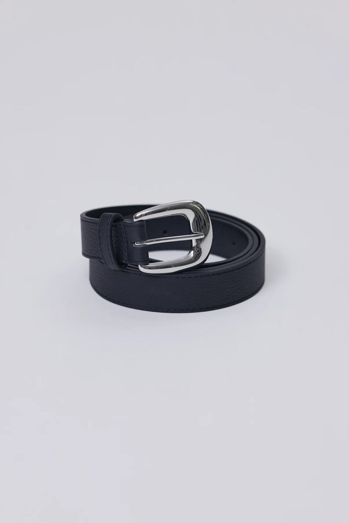 The Essentail Belt | Black/Silver