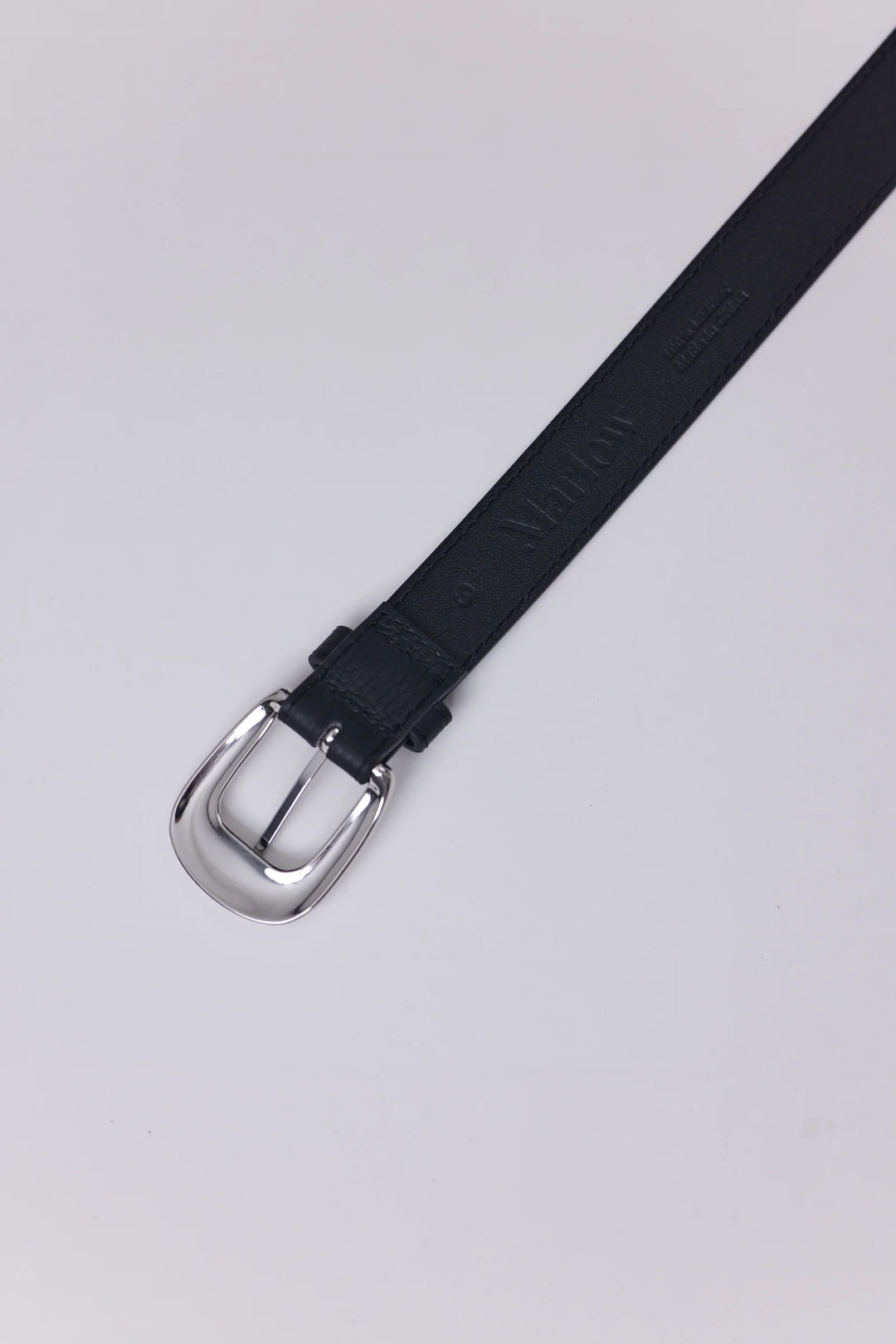 The Essentail Belt | Black/Silver