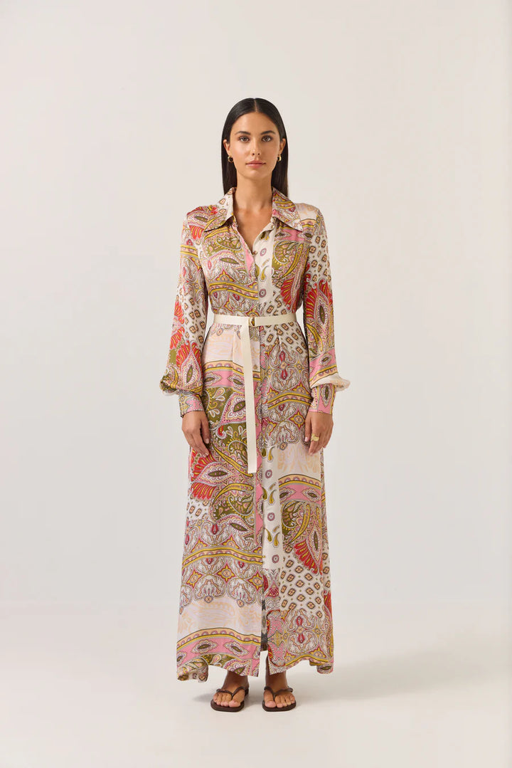 Mala Dress | Sunset Paisley