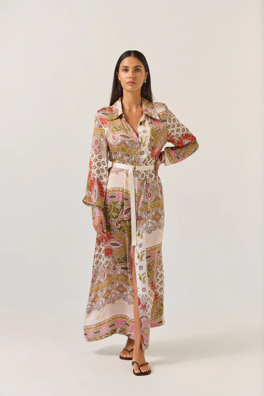 Mala Dress | Sunset Paisley