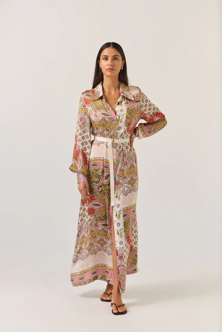 Mala Dress | Sunset Paisley
