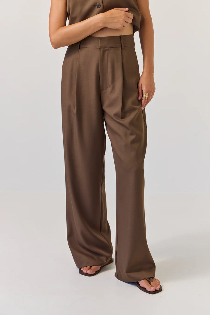 Boyfriend Pant | Bitter Chocolate
