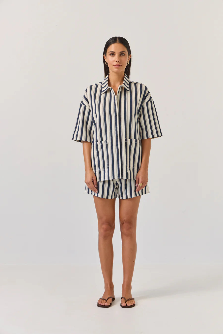 Sebel Shirt | Indigo Stripe