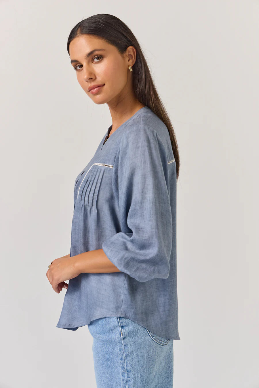 Saint Top | Denim Blue
