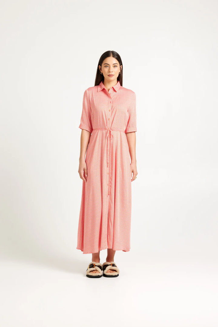 Nicola Dress | Flare Print