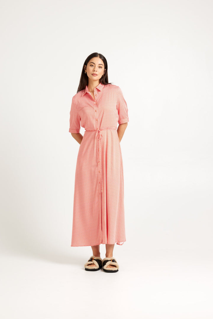 Nicola Dress | Flare Print