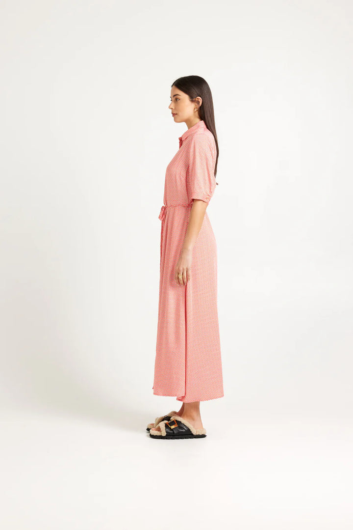 Nicola Dress | Flare Print