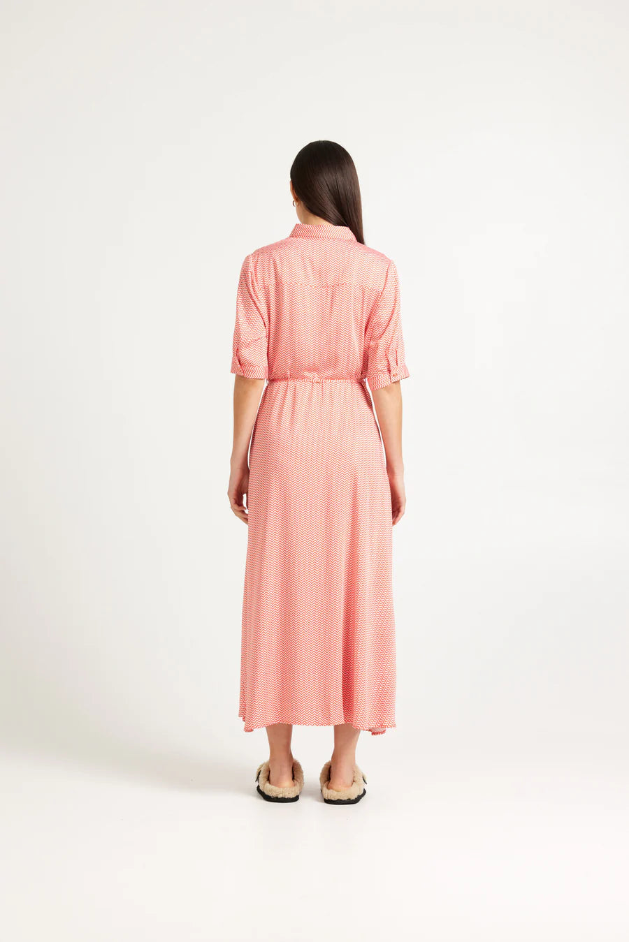 Nicola Dress | Flare Print