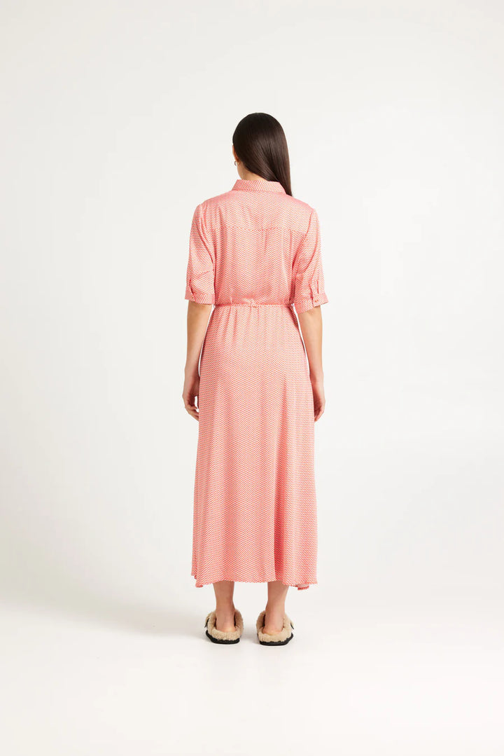 Nicola Dress | Flare Print