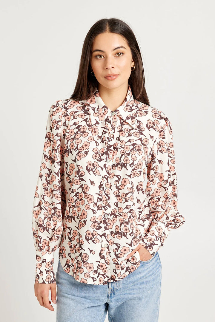Casino Top | Blossom Print