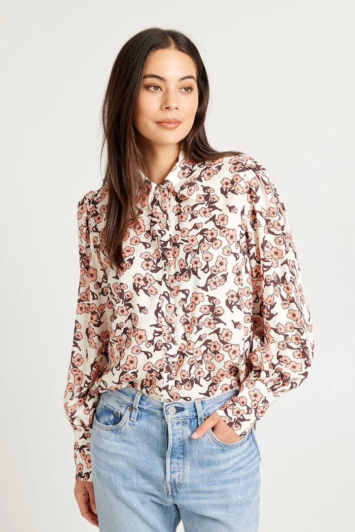 Casino Top | Blossom Print