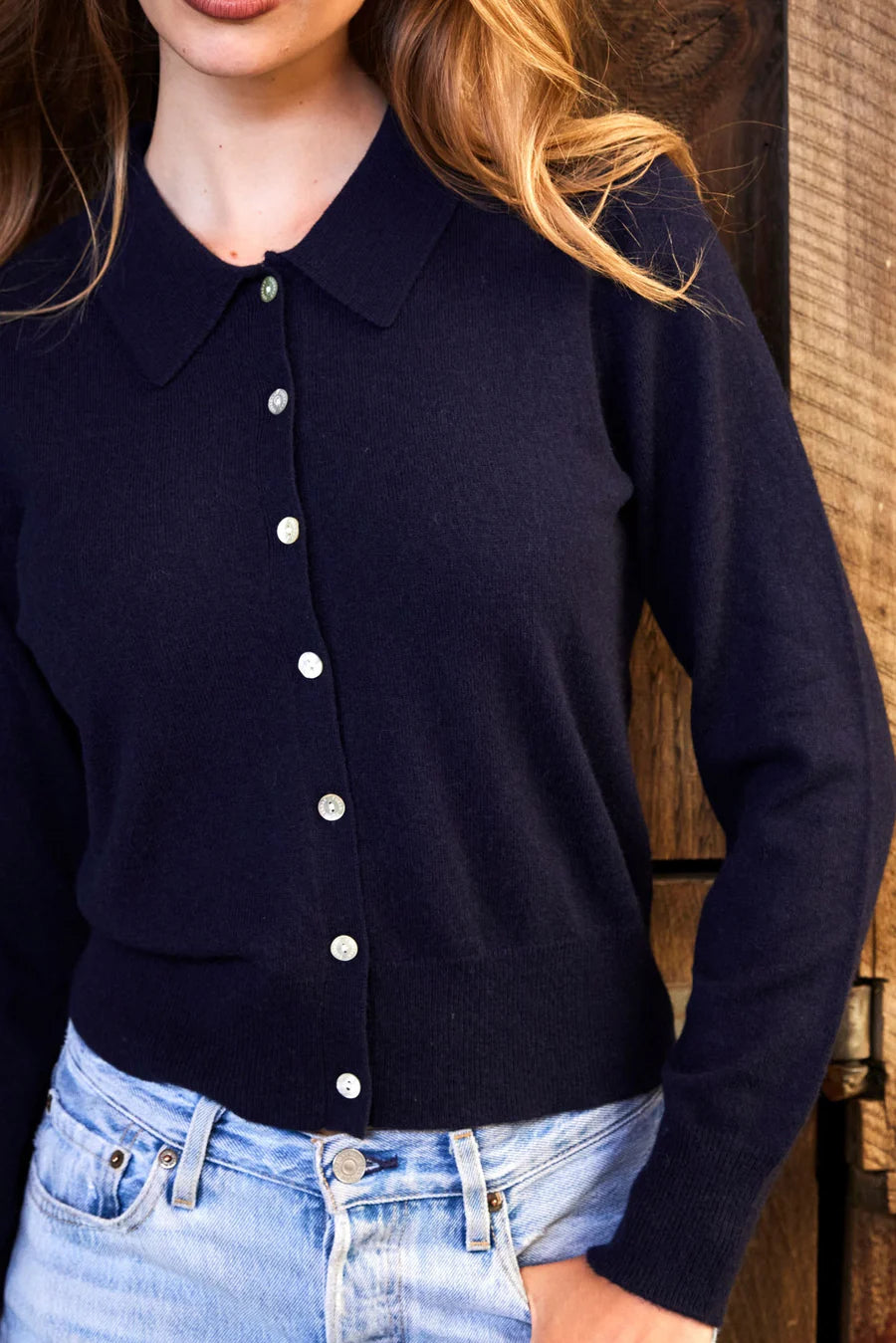 Jet Cardi | Navy