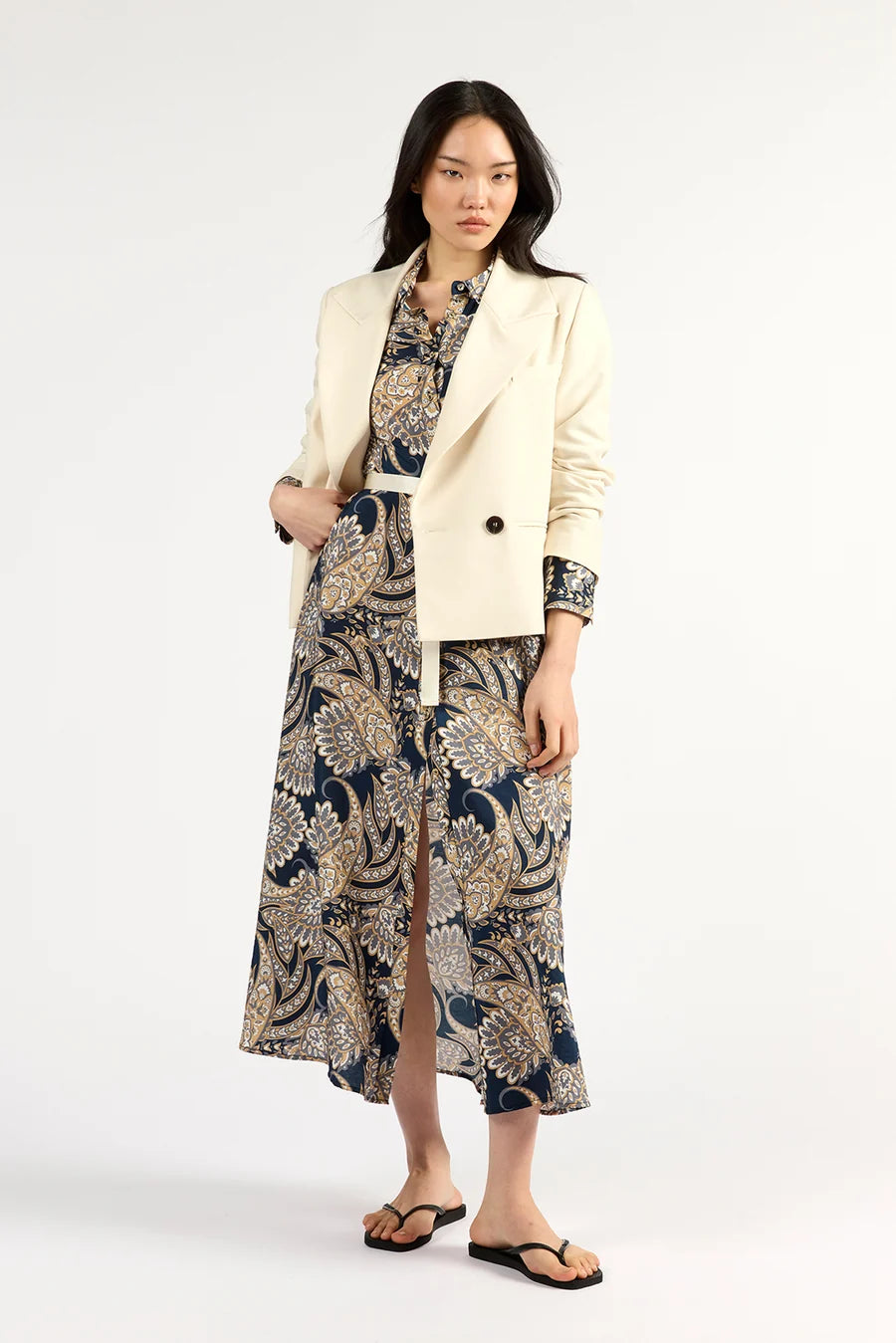 Mala Dress | Navy