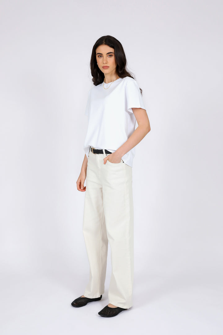 Uno Short Sleeve | White