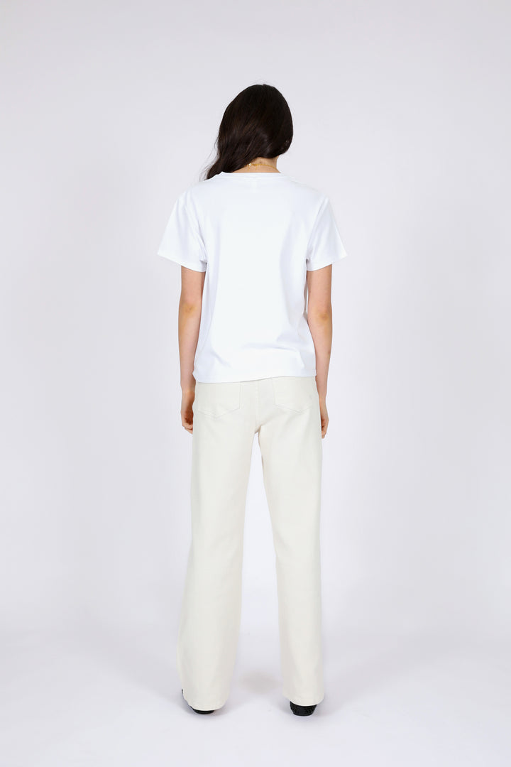 Uno Short Sleeve | White