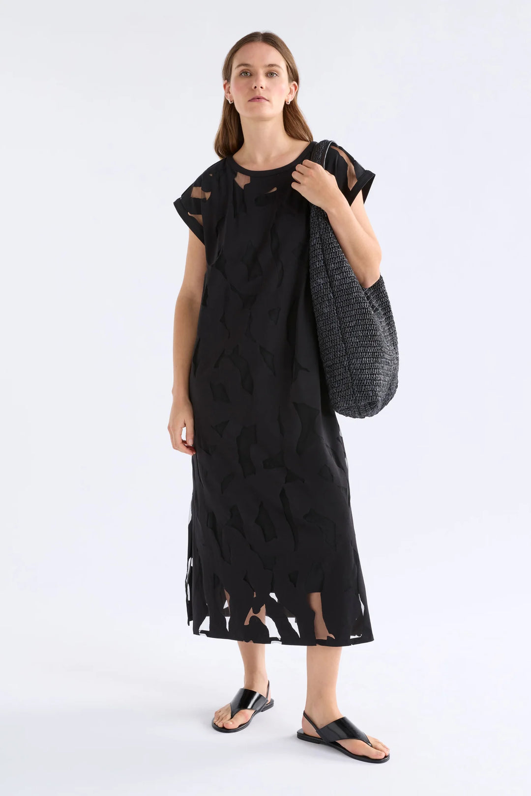 Varr Burnout Dress | Black