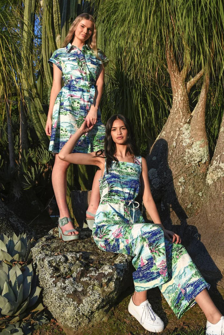 Beach Please Pantsuit | Blue