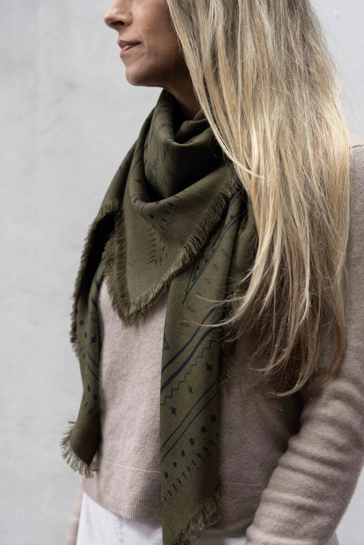 The Yorke Wool Silk | Green