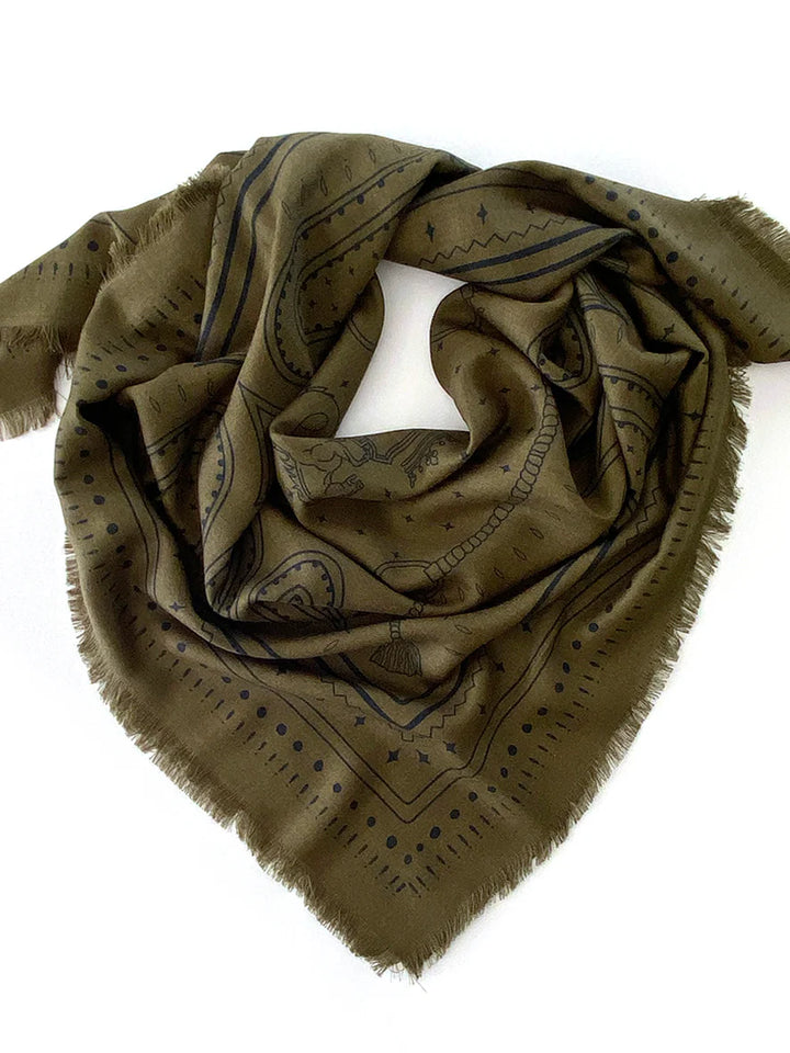 The Yorke Wool Silk | Green