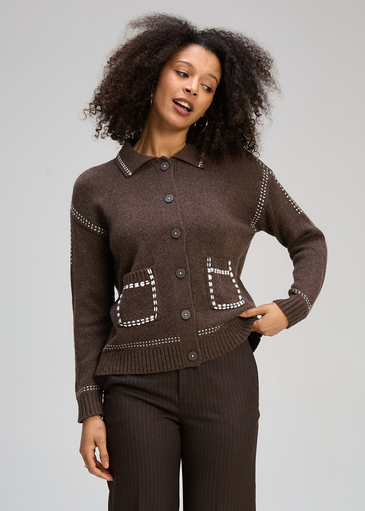 Tailored Cardi | Cocoa