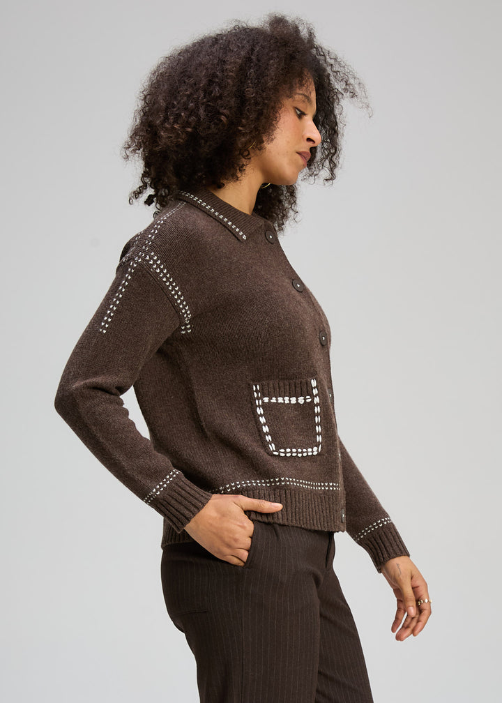 Tailored Cardi | Cocoa