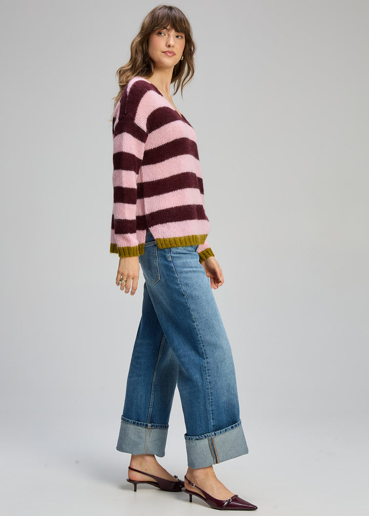 Cosy Kid Stripe | Sugar Plum
