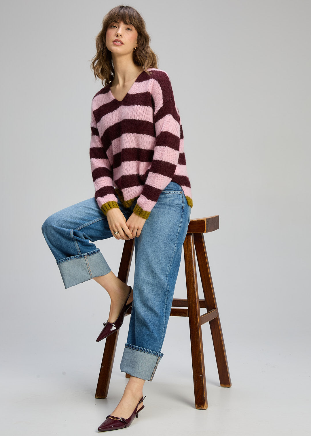 Cosy Kid Stripe | Sugar Plum