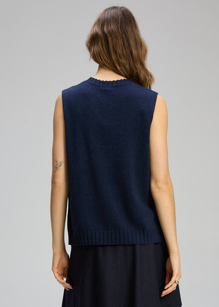 Vest Essential | Dark Denim